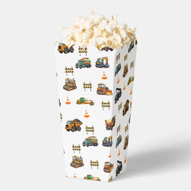 Construction machinery  favor boxes (Popped)