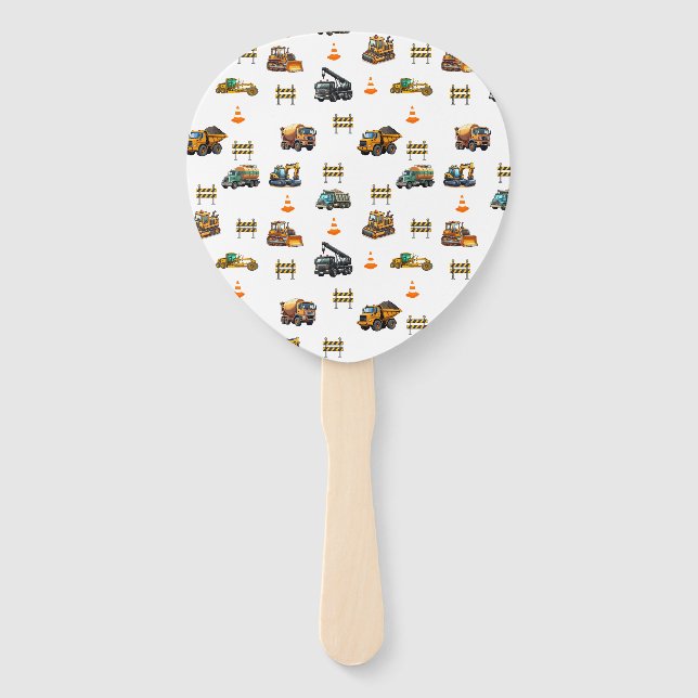 Construction machinery  hand fan (Front)