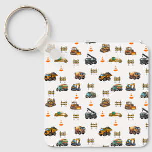 Construction machinery keychain