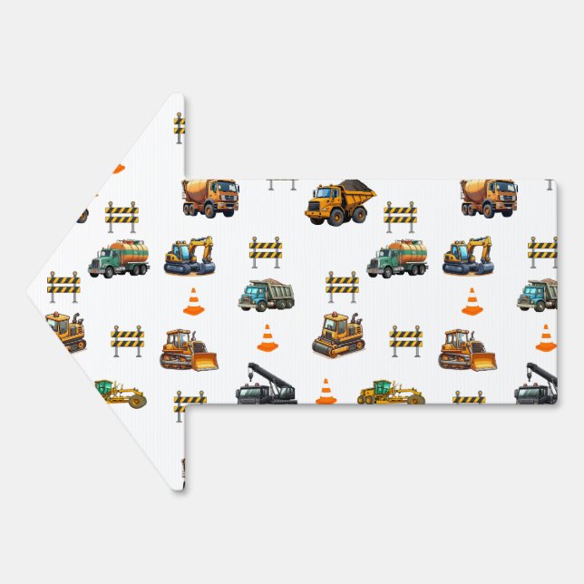 Construction machinery  sign (Front)