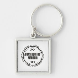 Construction Manager Keychain