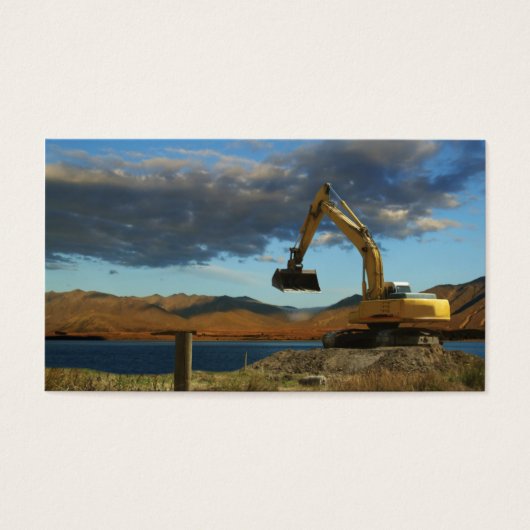 construction mechanical digger (Front)