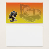 Construction Mechanical Digger Excavator (Front & Back)