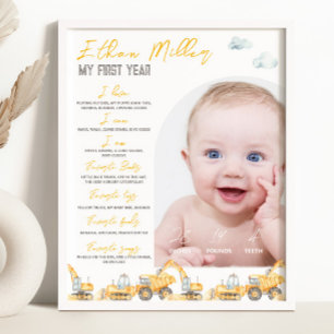 Construction Milestone Photo Sign