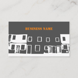 Construction - Minimalist - Business Card Template