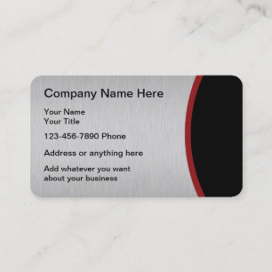 Construction Modern Design Business Card