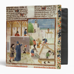 Construction of a House 3 Ring Binder