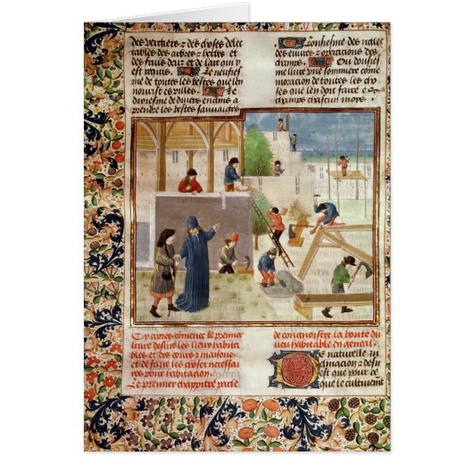 Construction of a House Cards (Front)