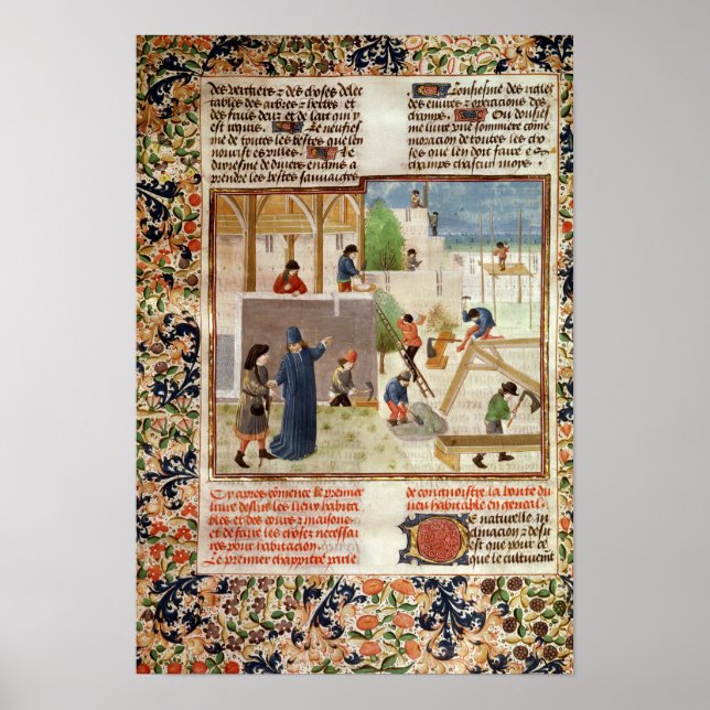 Construction of a House Poster (Front)