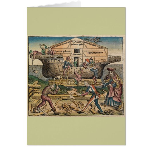 Construction of the Ark Cards (Front)