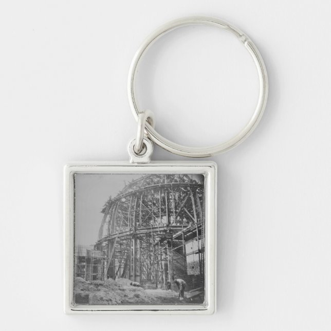 Construction of the British Museum Reading Keychain (Front)
