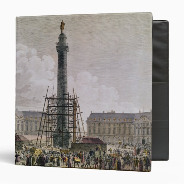 Construction of the Vendome Column in 1803-10 3 Ring Binder (Front/Inside)
