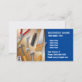 Construction or Handy Man Business Card (Front/Back)