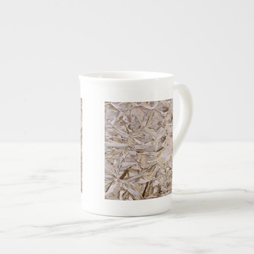 Construction OSB Plywood Style Bone China Mug