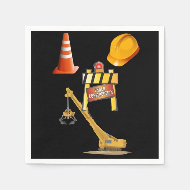 Construction Paper Napkins (Front)