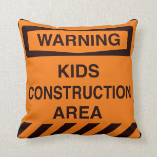 Construction Pillow