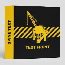 Construction Platform 3 Ring Binder