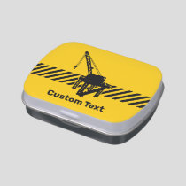 Construction Platform Candy Tin