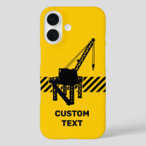 Construction Platform iPhone 16 Case