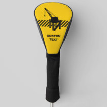 Construction Platform Golf Head Cover