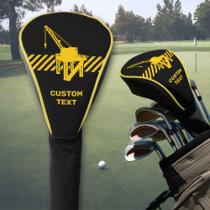 Construction Platform Golf Head Cover