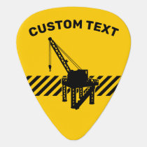 Construction Platform Guitar Pick