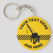 Construction Platform Keychain