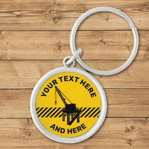 Construction Platform Keychain