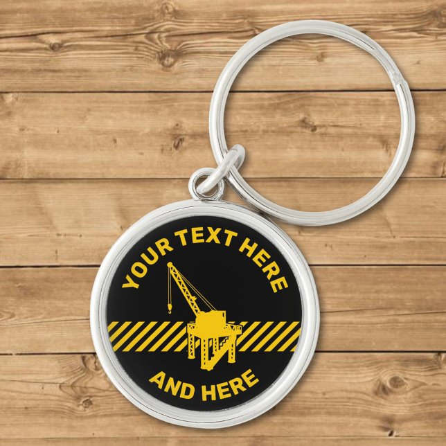 Construction Platform Keychain (Creator Uploaded)