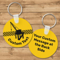 Construction Platform Keychain