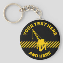 Construction Platform Keychain