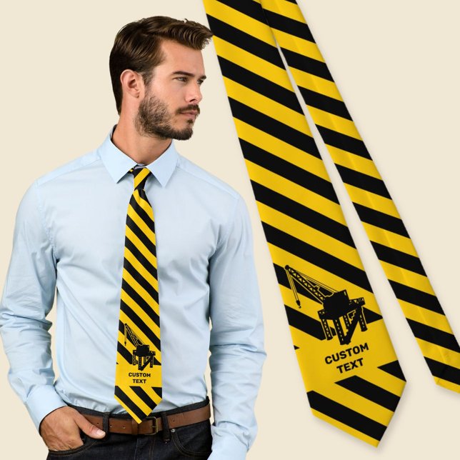 Construction Platform Neck Tie (Creator Uploaded)