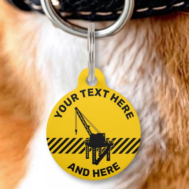 Construction Platform Pet ID Tag (Creator Uploaded)