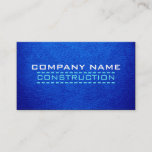 Construction Professional Leather Look #3 Business Card