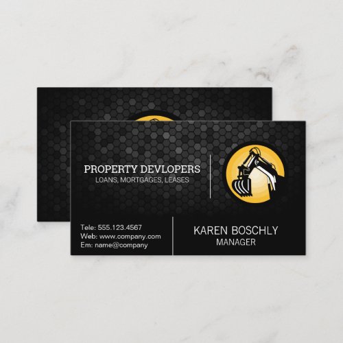 Construction  Property Development Business Card