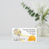 Construction Real Estate Developer Business Card | Zazzle
