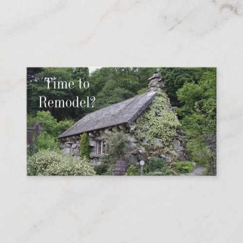 Construction/Remodeling Business Card