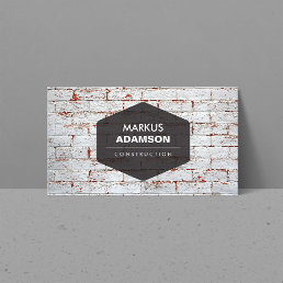 Construction, Repair, Handyman Business Card