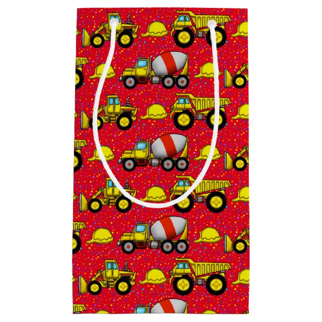 Construction Site Gift Bag (Front)