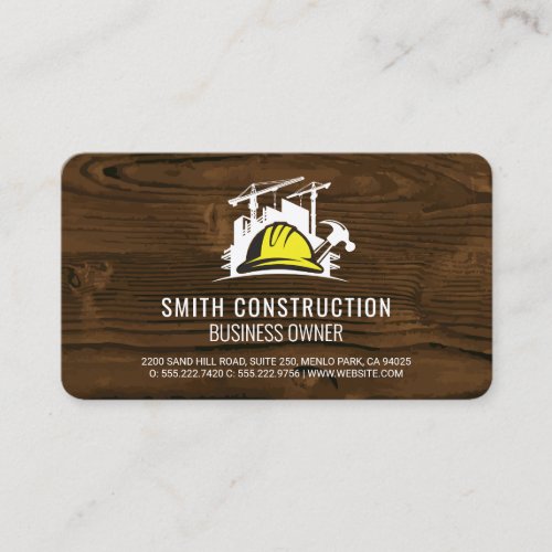 Construction Site | Home Repair Tools Business Card
