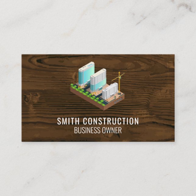 Construction Site| Home Repair Tools Business Card (Front)