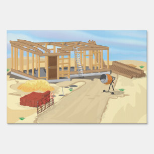 Construction Site Sign