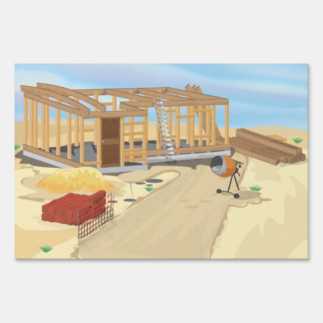 Construction Site Sign (Front)