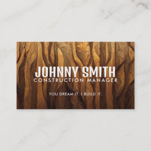 Construction Slogans Business Cards