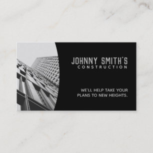 Construction Slogans Business Cards