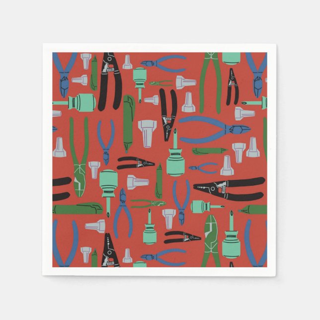 Construction Themed Professional Napkins (Front)