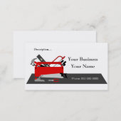 Construction Tool Box Business Card Template 2 (Front/Back)