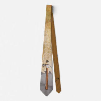 Construction Tools Building Promotion Logo Necktie