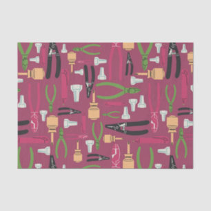 Construction Tools - Electrician Gift Tissue Paper