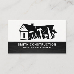 Construction Tools Home Renovations Business Card
